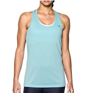 Under Armour Womens Tech Twist Tank Style 1275487 Blue Infinity Size Large